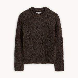 NWOT ALEX MILL Mohair Willow Fisherman Sweater